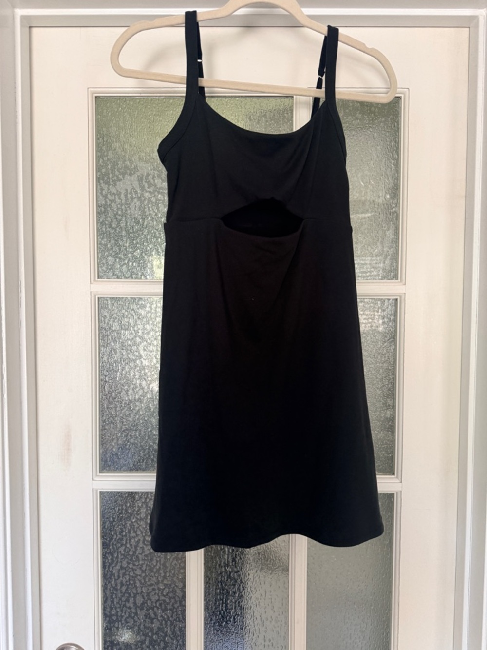 Gilly Hicks Black Mini Dress with Front Cutout